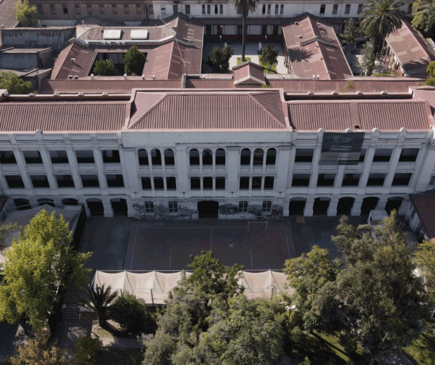 Vista aerea edificio periodismo y psicologia